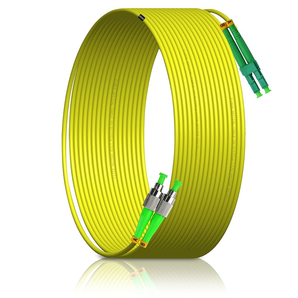 Amazon.com: XWYWX 1M/3.3FT(2PCS) FC/APC to LC/APC SM DX LSZH